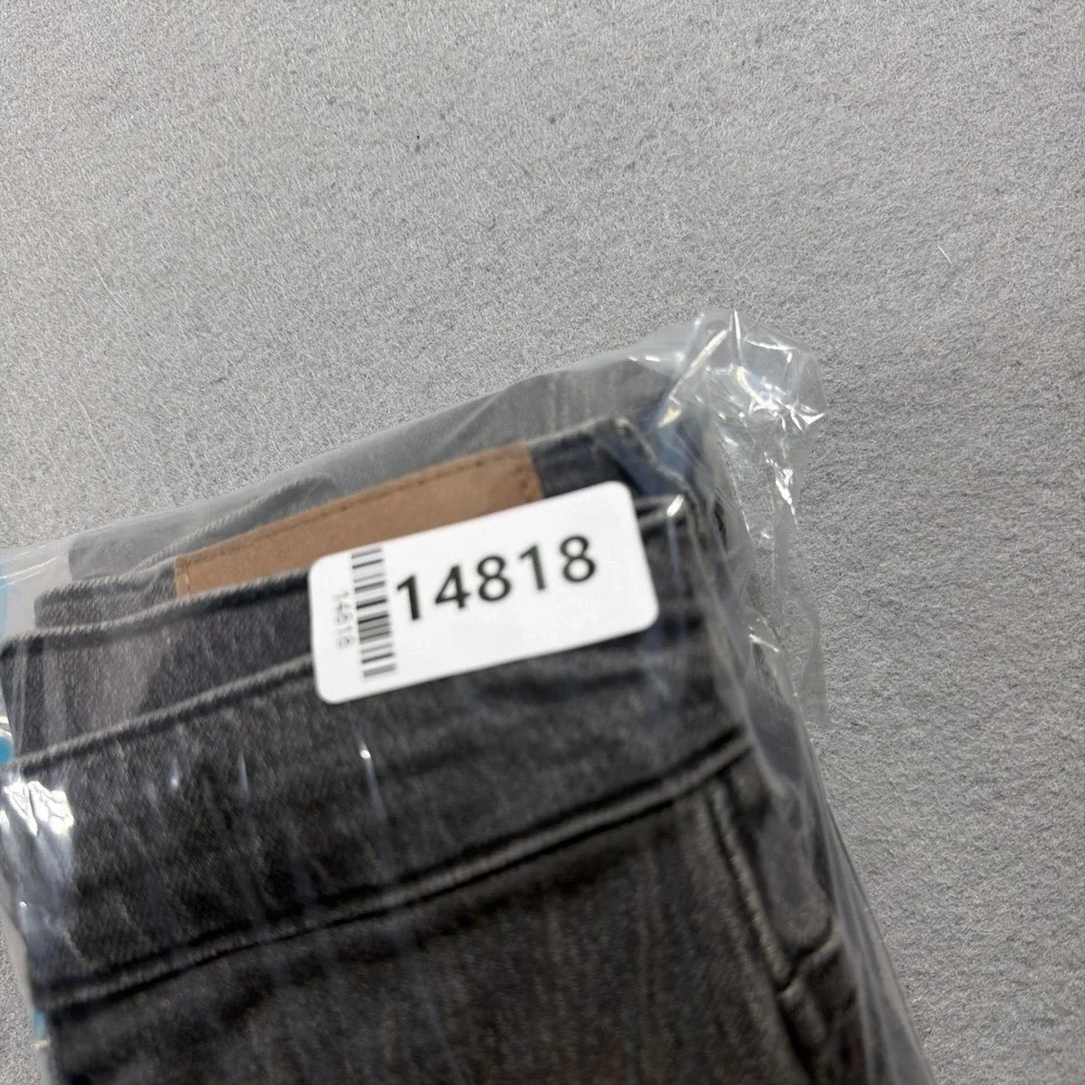 Madewell The Perfect Vintage Jean Women 30 High‎ Rise Tapered Black Minimalist